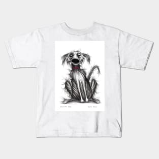 Grumpy dog Kids T-Shirt